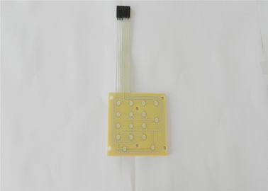 Commutatore di membrana flessibile della cupola tattile del metallo, bottone impresso della sovrapposizione