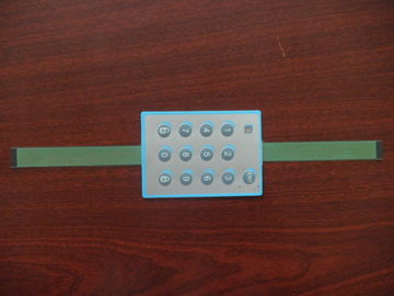 Serigrafi la corrente nominale flessibile stampata di CC del commutatore di membrana del PVC 0~30V