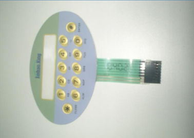 Eletric gioca il commutatore di membrana della tastiera del touch screen del commutatore di membrana del LED