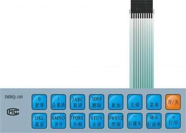 Tastiera Backlit leggera del commutatore di membrana con la finestra e l'adesivo di 3m