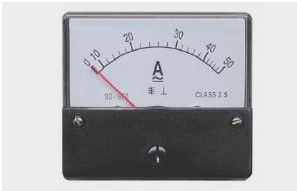 Multi-function Moving lron instrument AC Ammeter / plastic Square Panel Meter