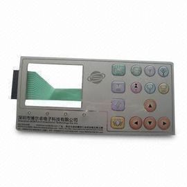 Commutatore di membrana della gomma di silicone della tastiera di Digital del PC, tastiera Backlit esposizione di EL