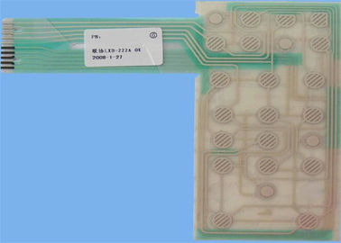 Commutatori di membrana flessibile del PWB 0.05mm - 1.0mm per il computer e lo schermo di LCD