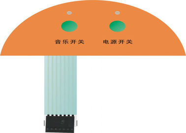 Controllo flessibile su ordinazione di lucentezza dello SGS del commutatore di membrana del PWB con l'adesivo di 3M