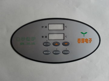 Sovrapposizione grafica del PVC che stampa tastiera Scratchproof con l'adesivo di 3M