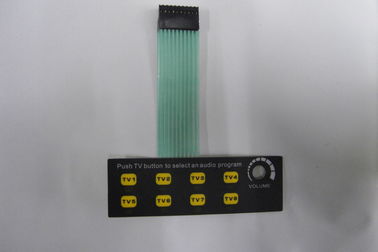 Female 3M467MP posteriore adesivo PCB singolo membrana Switch tastiera PET PC