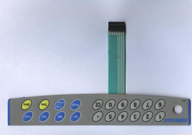 Commutatori di membrana personalizzabili impressi chiave della tastiera con a prova d'umidità