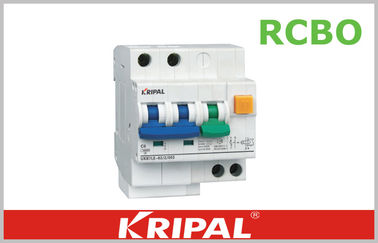 Interruttore residuo elettronico con protezione corrente eccessiva RCBO