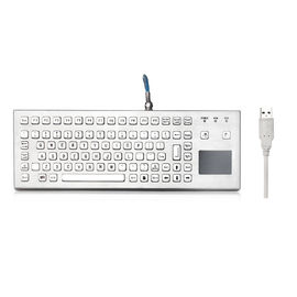 IP65 impermeabilizzano la tastiera flessibile con il touchpad, touchpad integrato