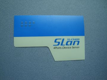 Commutatore di membrana flessibile del PC leggero con il pannello di controllo industriale, adesivo di 3m
