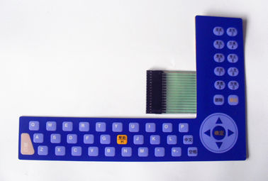 Backlight l'abitudine flessibile adesiva del commutatore di membrana di 3M con la finestra del LED