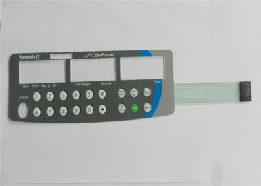 Tastiere tattili del commutatore di membrana del pannello di controllo di chiavi dell'OEM, sovrapposizione della tastiera del LED