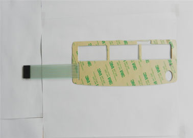 Tastiere tattili del commutatore di membrana del pannello di controllo di chiavi dell'OEM, sovrapposizione della tastiera del LED