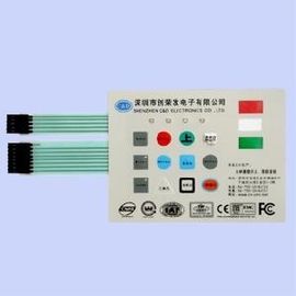 Tastiera Backlit rivestimento lucido del commutatore di membrana per 3C elettronica, SMD/saldatura manuale