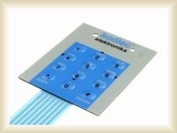 commutatore di membrana Backlit LED 3M467/3M468 impermeabile per gli elettrodomestici